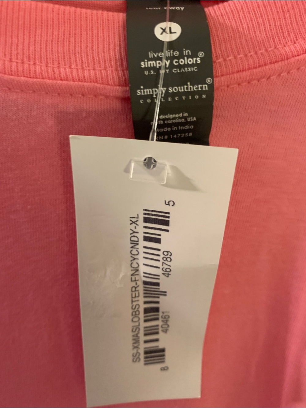 Simply Southern Merry Christmas Yall Tshirt Size XL - Picture 3 of 3